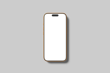 Smartphone 17 Pro Blank Mockup Template