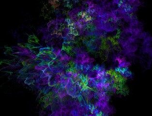 Imaginatory fractal abstract background Image