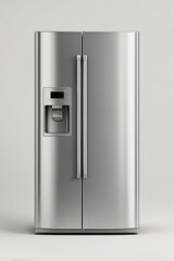 Sleek stainless steel refrigerator design combines aesthetics and technology for modern kitchens