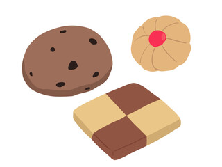 クッキー 主線なし