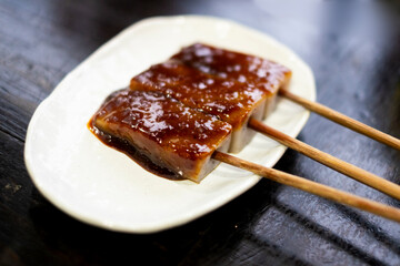 こんにゃく味噌田楽