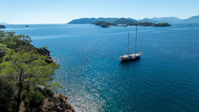 The charm of Mediterranean sailing shown in this tranquil gulet voyage.