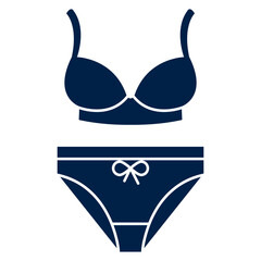 Lingerie vector illustration icon