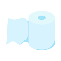roll of toilet paper illustration vector hand drawn