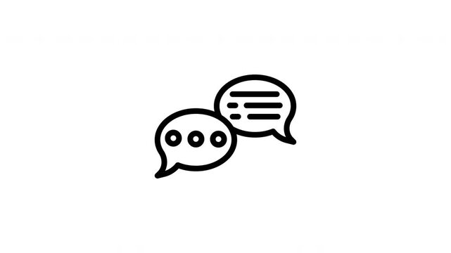 chat animated icon