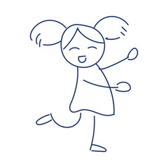 Doodle Stick Character Art