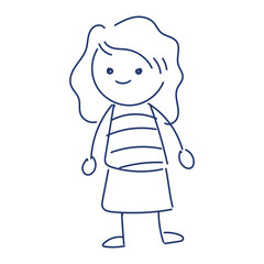 Doodle Stick Character Art