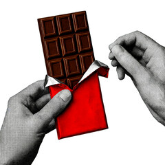 Temptation Unwrapped – Pop Art Chocolate Moment