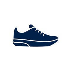 Running shoes vector illustration icon