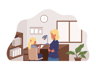 Authoritarian Parentig Illustration