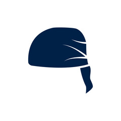 Bandana head vector illustration icon
