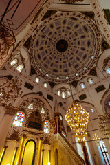 Fototapeta premium Interior view of Hisar Mosque. Ramadan or islamic concept
