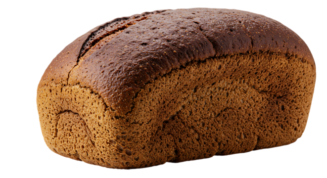 Dark Brown Bread Loaf Delicious and Nutritious Staple Baked to Perfection