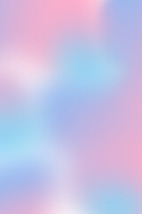 Abstract blue pink gradient  blurry background. Minimalistic background for a banner, poster, cover, brochure, flyer, or website