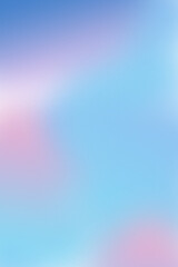 Abstract blue pink gradient  blurry background. Minimalistic background for a banner, poster, cover, brochure, flyer, or website