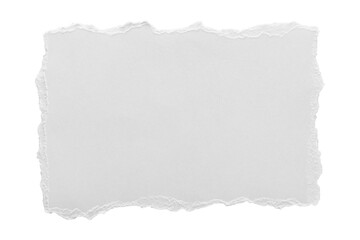 Torn peace of paper on background.  ripped white paper sheets png isolated on transparent background.