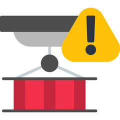 Overhead Caution Icon