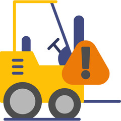 Forklift Caution Icon