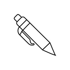 Pen Vector Icon Writing Tool Office Stationery Illustration