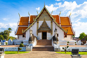 Wat Phumin temple,  Nan, Thailand.