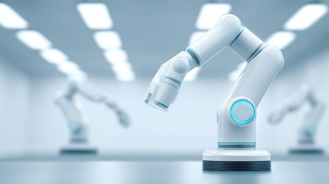 Robotic Arm Automation: AI, Future Tech, Industry 4.0