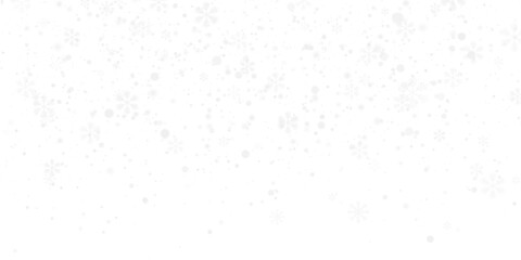 PNG Falling Snowflakes Overlay, Realistic Snowfall Effect on Transparent Background