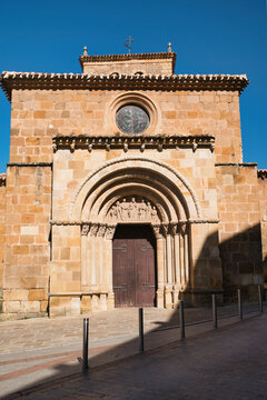 Church of San Juan de Rabanera, a Romanesque church located in Soria, Castile and Leon, Spain. 