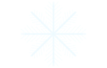 A realistic snowflake PNG, high-quality with transparent background, perfect for digital winter-themed designs and overlays.