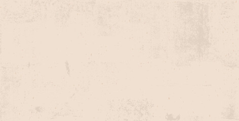Brown grainy paper texture. Rice paper with grunge neutral colors dust. Craft recycle material. Neutral tone daub background. Pale eggshell backdrop. Natural creamy canvas. Vector illustration.