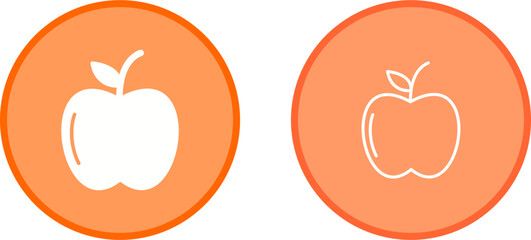Apples Vector Icon