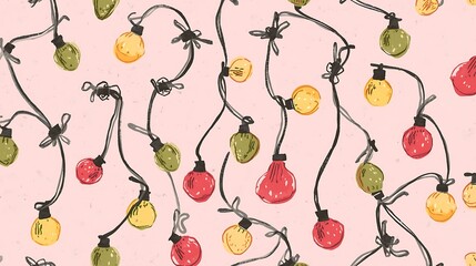 Seamless vector floral pattern with pears and leaves, a summer fruit design for wallpaper and textile decoration