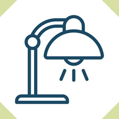 Desk Lamp Icon