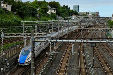 東京へ向かう北陸新幹線