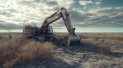 machine in a forest deforesting generative ai