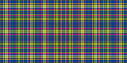Classic tartan pattern, timeless and versatile. Traditional fabric texture in blue, green and pink, ideal for backgrounds, design elements or textiles.