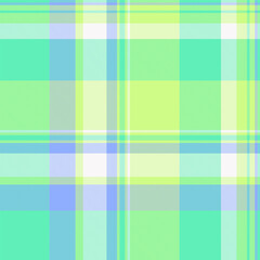 Pastel plaid pattern in turquoise, green, and blue. A seamless textile design for backgrounds, apparel, or creative projects. Cheerful, fresh, and versatile.