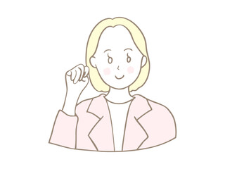 女性　イラスト　素材　挿絵