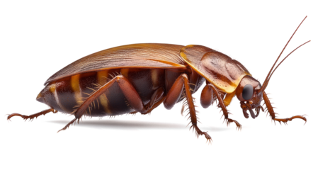  bed bug on a transparent background, 