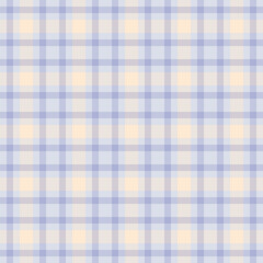 Soft pastel plaid pattern, checkered design. Ideal for backgrounds, textiles, and crafts. Creates a calm, vintage or traditional feel. Versatile, use in design, fashion.
