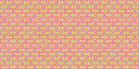 Fototapeta premium A seamless pastel pink and gold geometric knit pattern. Perfect for textile designs, website backgrounds, or scrapbooking projects. This soft, repeating texture evokes warmth and comfort.