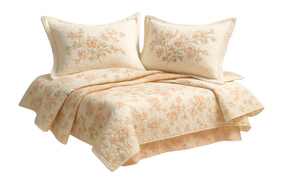 Charming floral bed linen set, ideal for adding nostalgia to a classic home.