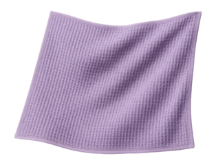 Soft lavender waffle-weave beach towel, perfect for packing on a cottage getaway.