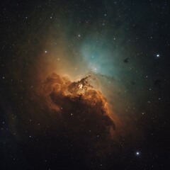 Fototapeta premium space background with stars