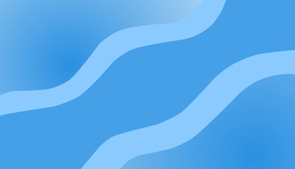 blue wave trendy style background vector