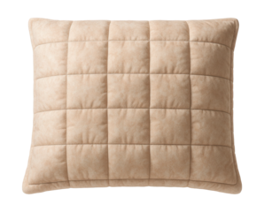 Quilted duvet cover with extra padding for enhanced comfort in guest rooms.