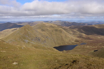 Scotland highlands, Ben lawers munros, loch Tay