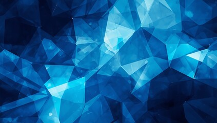 Abstract blue crystal background texture design pattern wallpaper illustration art