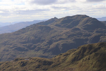 Scotland highlands, Ben lawers munros, loch Tay