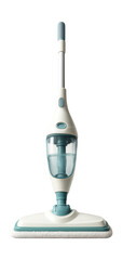 Cordless steam mop with removable tank, ideal for quick cleanups in living spaces.