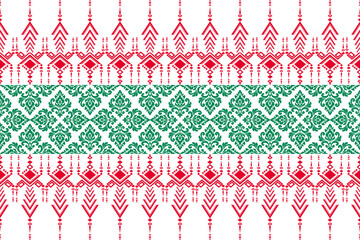 Damask seamless pattern, vector background, decorative wallpaper, art, ornament, fabric, vintage.
